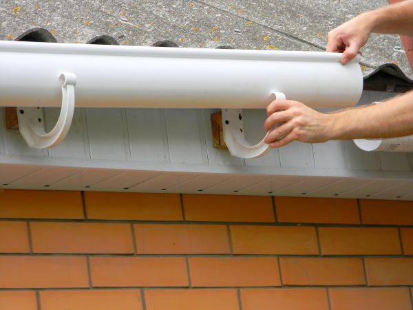 Half Round Gutter Installation in Taylors