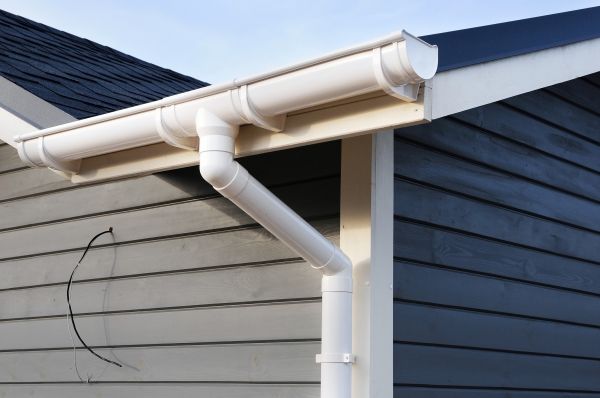 PVC Rain Gutter Installation in Taylors
