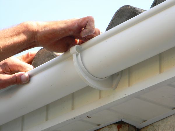 Plastic Gutter Repair in Taylors