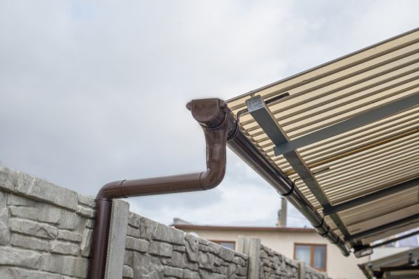 Plastic Downspout Installation in Taylors