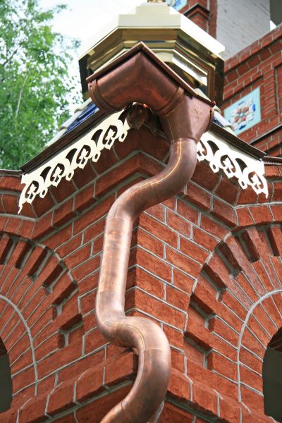 Church Downspout Installation in Taylors